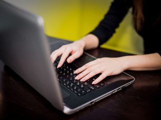 A working woman juggling career responsibilities and personal life, focusing on strategies to maintain work-life balance while advancing in her career and personal goals.
